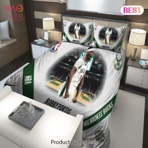 Buy Bobby Portis Milwaukee Bucks NBA 22 Bedding Sets Bed Sets, Bedroom Sets, Comforter Sets, Duvet Cover, Bedspread