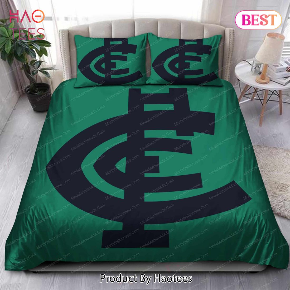 Buy Carlton Football Club Logo 04 Bedding Sets Bed Sets, Bedroom Sets, Comforter Sets, Duvet Cover, Bedspread