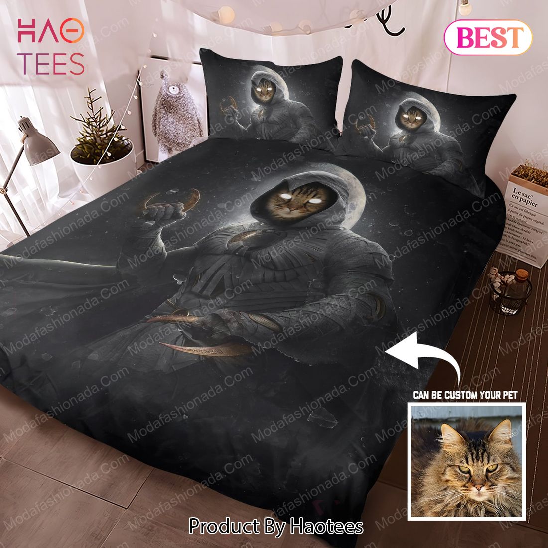 Buy Cat Cosplay Photos Moon Knight Bedding Sets Bed Sets Bedroom