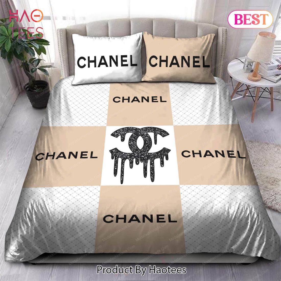 Chanel Bedding Set  Masteez