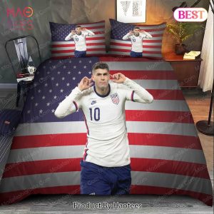 Buy Christian Pulisic United States Bedding Sets 01 Bed Sets, Bedroom Sets, Comforter Sets, Duvet Cover, Bedspread