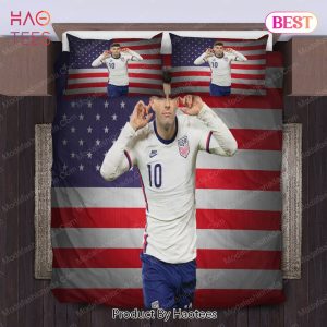 Buy Christian Pulisic United States Bedding Sets 01 Bed Sets, Bedroom Sets, Comforter Sets, Duvet Cover, Bedspread