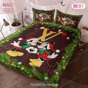 Buy Minions Santa Claus Louis Vuitton Bedding Sets Bed Sets