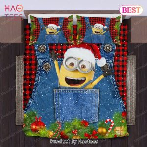 Buy Christmas Minions Bedding Sets Bed Sets, Bedroom Sets, Comforter Sets, Duvet Cover, Bedspread