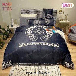Buy Chrome Heart Logo Brands 1 Bedding Set Bed Sets, Bedroom Sets, Comforter Sets, Duvet Cover, Bedspread