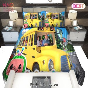 Buy Cocomelon Wheels On The Bus Bedding Sets Bed Sets, Bedroom Sets, Comforter Sets, Duvet Cover, Bedspread