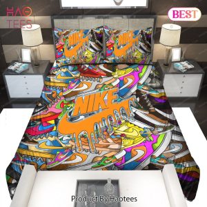 Buy Colorful Nike Shoes Bedding Sets Bed Sets, Bedroom Sets, Comforter Sets, Duvet Cover, Bedspread
