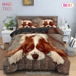 Buy Cute Cavalier King Charles Spaniel Dog Animal 281 Bedding Set Bed Sets, Bedroom Sets, Comforter Sets, Duvet Cover, Bedspread