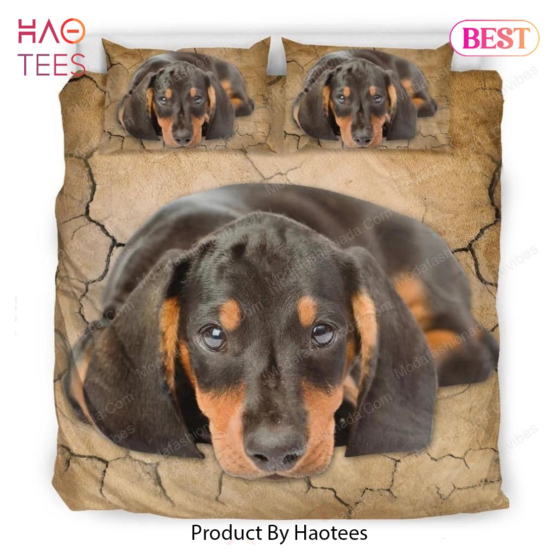 Dachshund Dog's Side My Side Bedding Set – Eagles