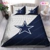 Buy Dallas Cowboys Pattern Logo Christmas Bedding Sets Bed Sets, Bedroom Sets, Comforter Sets, Duvet Cover, Bedspread