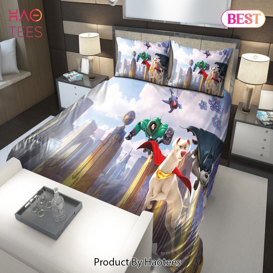 Buy DC League Of Super-Pets 2022 Bedding Sets Bed Sets, Bedroom Sets ...