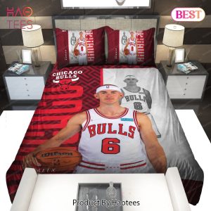 Sleep Squad Chicago Bulls DeMar DeRozan 60” x 80” Raschel Plush Blanket – An NBA Jersey Throw