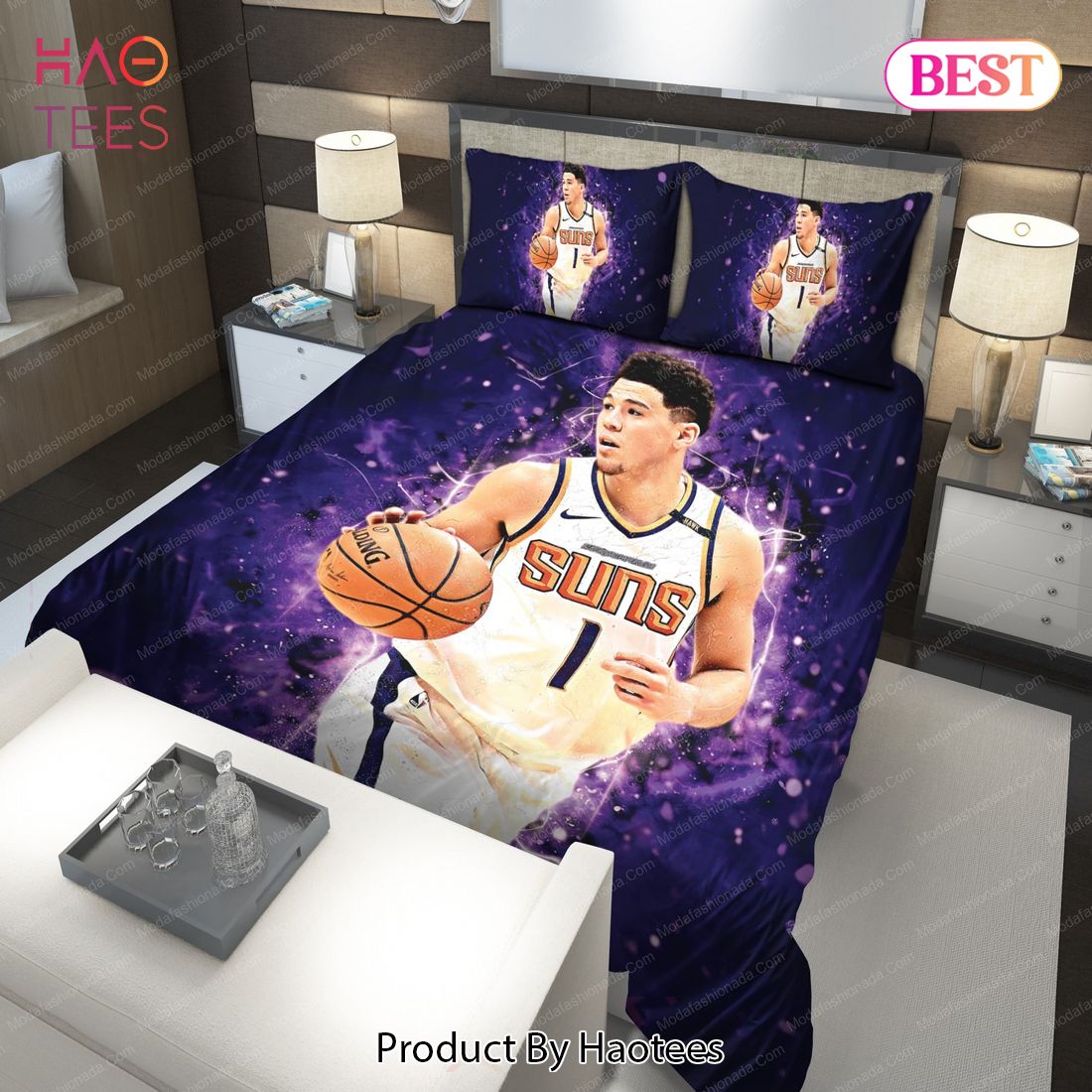 Buy Devin Booker Phoenix Suns NBA 91 Bedding Sets Bed Sets, Bedroom Sets, Comforter Sets, Duvet Cover, Bedspread