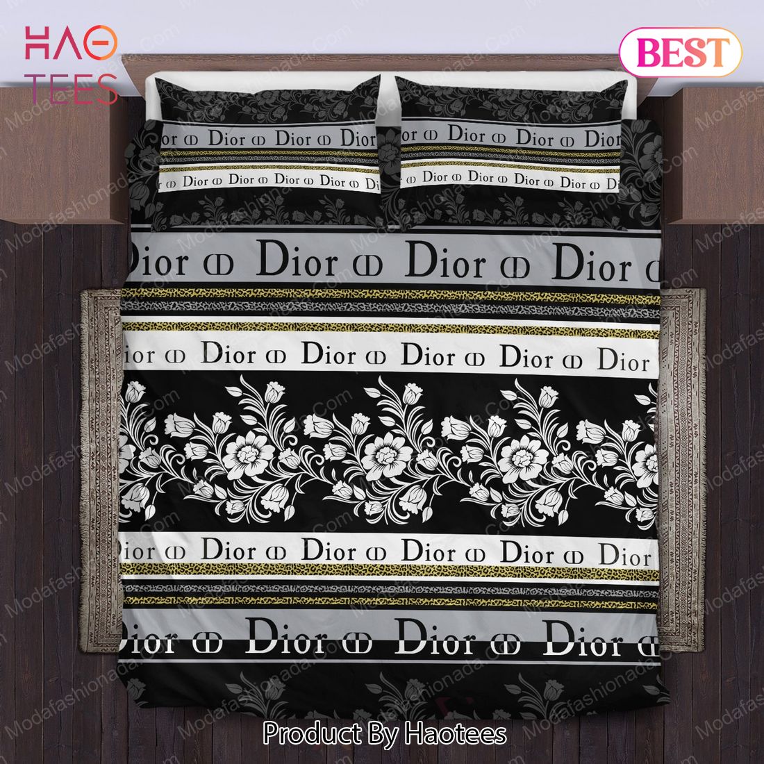 Buy Dior Flower Bedding Sets Bed Sets, Bedroom Sets, Comforter Sets, Duvet Cover, Bedspread