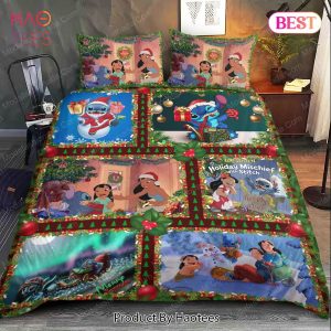 Buy Disney Stitch Christmas Bedding Sets Bed Sets, Bedroom Sets, Comforter Sets, Duvet Cover, Bedspread
