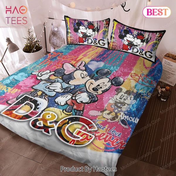 Buy Dolce & Gabbana Mickey Style Merry Christmas Bedding Sets Bed Sets, Bedroom Sets, Comforter Sets, Duvet Cover, Bedspread