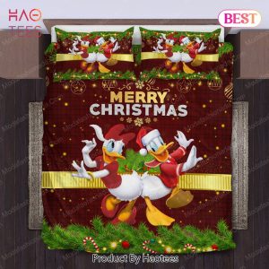 Buy Donald Duck Merry Christmas Bedding Sets Bed Sets, Bedroom Sets, Comforter Sets, Duvet Cover, Bedspread
