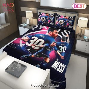 Buy FC PSG Lionel Messi 02 Bedding Sets Bed Sets, Bedroom Sets, Comforter Sets, Duvet Cover, Bedspread
