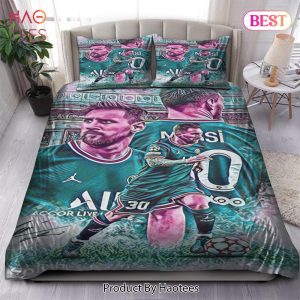 Buy FC PSG Lionel Messi 06 Bedding Sets Bed Sets, Bedroom Sets, Comforter Sets, Duvet Cover, Bedspread