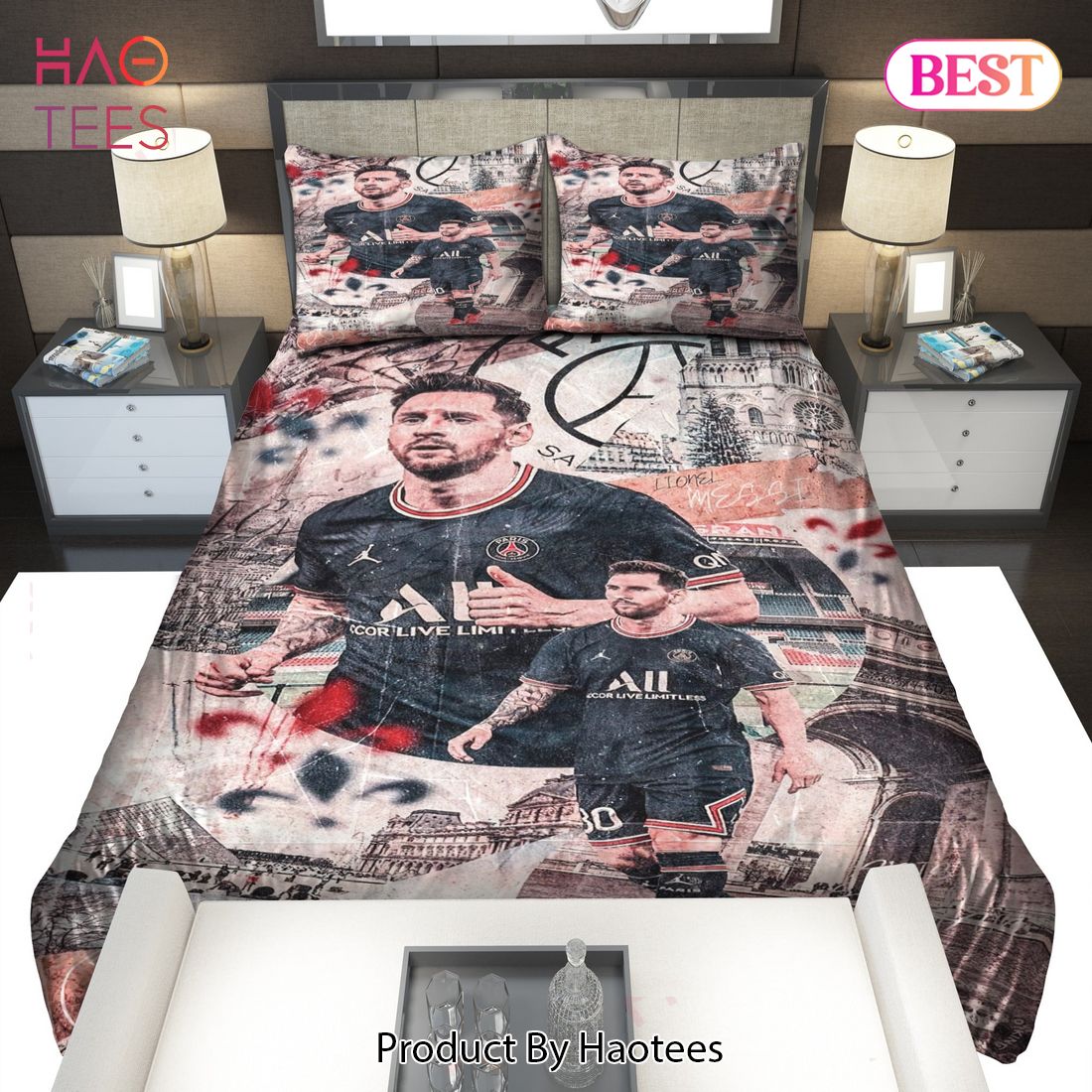Buy FC PSG Lionel Messi 161 Bedding Sets Bed Sets, Bedroom Sets, Comforter Sets, Duvet Cover, Bedspread Buy FC PSG Lionel Messi 161 Bedding Sets Bed Sets, Bedroom Sets, Comforter Sets, Duvet Cover, Bedspread
