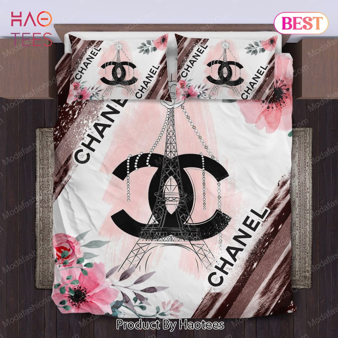 Buy Flower Chanel Bed Sets Bedding Sets Bed Sets, Bedroom Sets, Comforter Sets, Duvet Cover, Bedspread Luxury Store