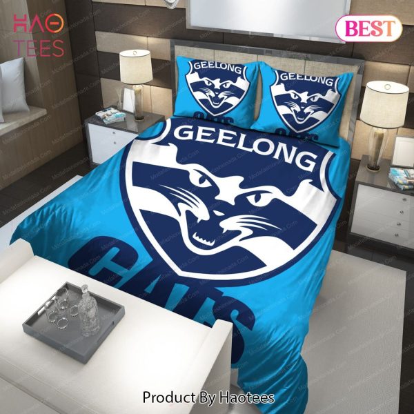 Buy Geelong Football Club Logo Bedding Sets Bed Sets, Bedroom Sets