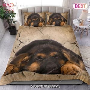 Buy German Shepherd Puppy Sleeping Dog Animal 215 Bedding Set Bed Sets, Bedroom Sets, Comforter Sets, Duvet Cover, Bedspread