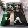 Buy Giannis Antetokounmpo Milwaukee Bucks NBA 13 Bedding Sets Bed Sets, Bedroom Sets, Comforter Sets, Duvet Cover, Bedspread