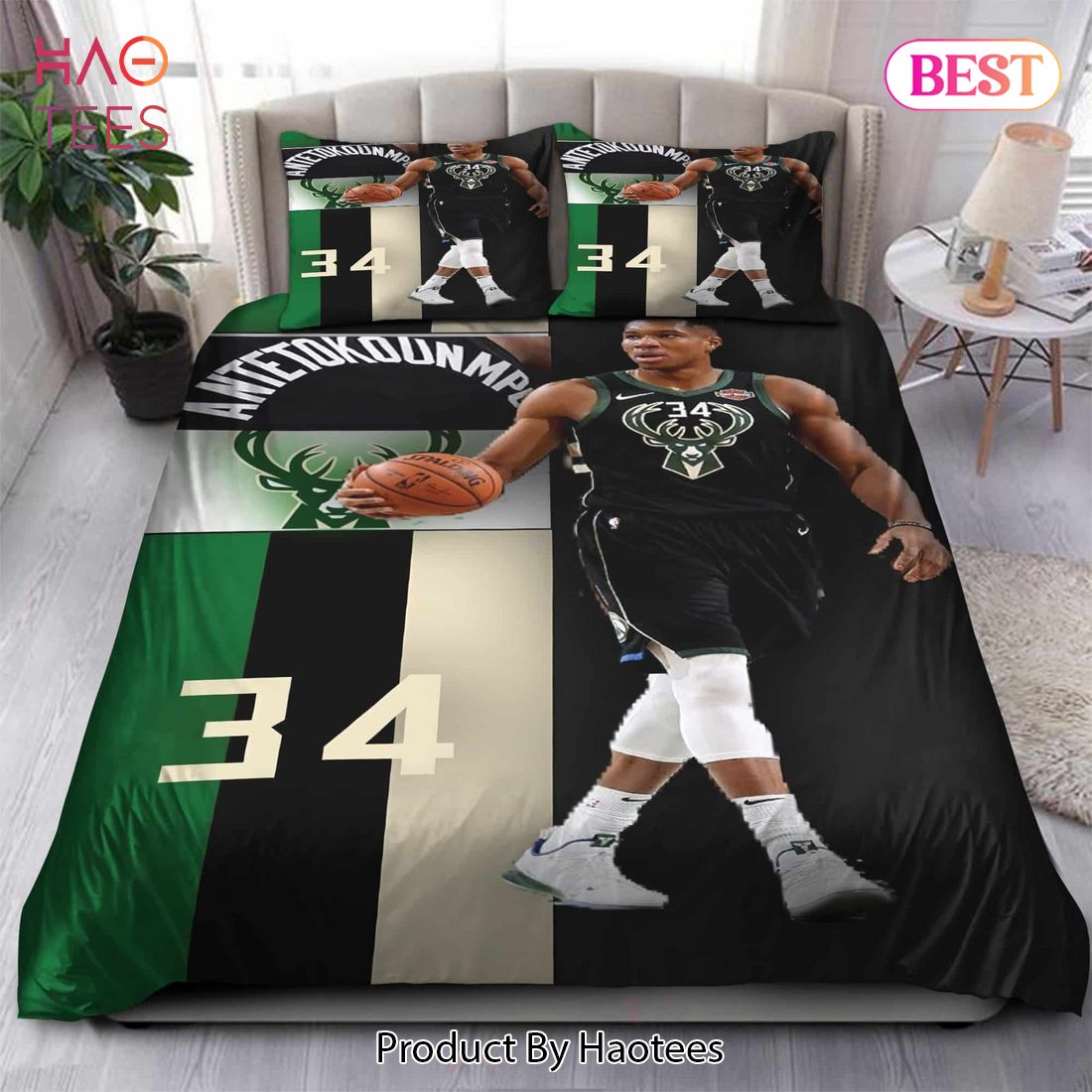 Buy Giannis Antetokounmpo Milwaukee Bucks NBA 13 Bedding Sets Bed Sets, Bedroom Sets, Comforter Sets, Duvet Cover, Bedspread Buy Giannis Antetokounmpo Milwaukee Bucks NBA 13 Bedding Sets Bed Sets, Bedroom Sets, Comforter Sets, Duvet Cover, Bedspread