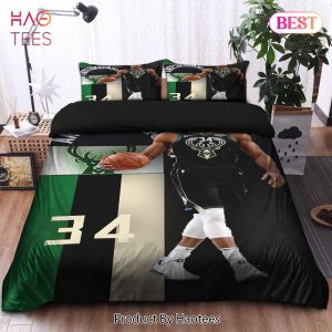 Buy Giannis Antetokounmpo Milwaukee Bucks NBA 13 Bedding Sets Bed Sets, Bedroom Sets, Comforter Sets, Duvet Cover, Bedspread