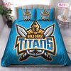 Buy Gold Coast Titans Logo Bedding Sets Bed Sets, Bedroom Sets, Comforter Sets, Duvet Cover, Bedspread