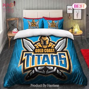 Buy Gold Coast Titans Logo 2007 Bedding Sets Bed Sets, Bedroom Sets, Comforter Sets, Duvet Cover, Bedspread