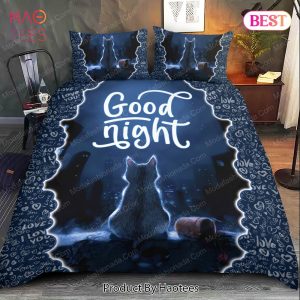Buy Good Night Cat Bedding Sets Bed Sets, Bedroom Sets, Comforter Sets, Duvet Cover, Bedspread