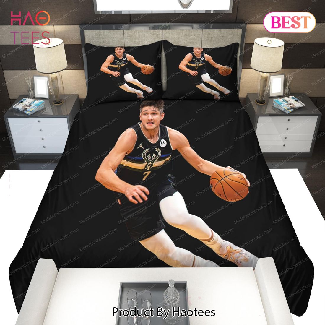 Buy Grayson Allen Milwaukee Bucks NBA 74 Bedding Sets Bed Sets, Bedroom Sets, Comforter Sets, Duvet Cover, Bedspread Buy Grayson Allen Milwaukee Bucks NBA 74 Bedding Sets Bed Sets, Bedroom Sets, Comforter Sets, Duvet Cover, Bedspread