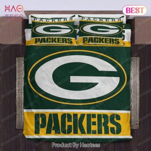 Buy Green Bay Packers Logo Bedding Sets 01 Bed Sets, Bedroom Sets, Comforter Sets, Duvet Cover, Bedspread
