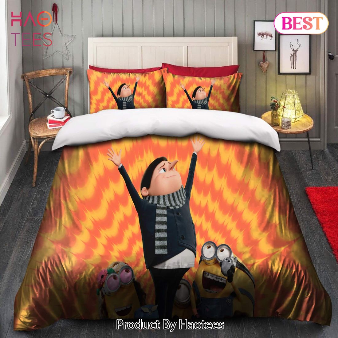 Buy Gru Minions Movie 2022 Bedding Sets Bed Sets, Bedroom Sets, Comforter Sets, Duvet Cover, Bedspread Buy Gru Minions Movie 2022 Bedding Sets Bed Sets, Bedroom Sets, Comforter Sets, Duvet Cover, Bedspread