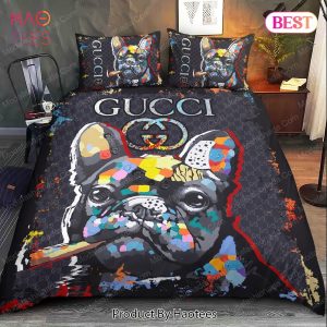 Buy Gucci Bulldogs Bedding Sets Bed Sets, Bedroom Sets, Comforter Sets, Duvet Cover, Bedspread