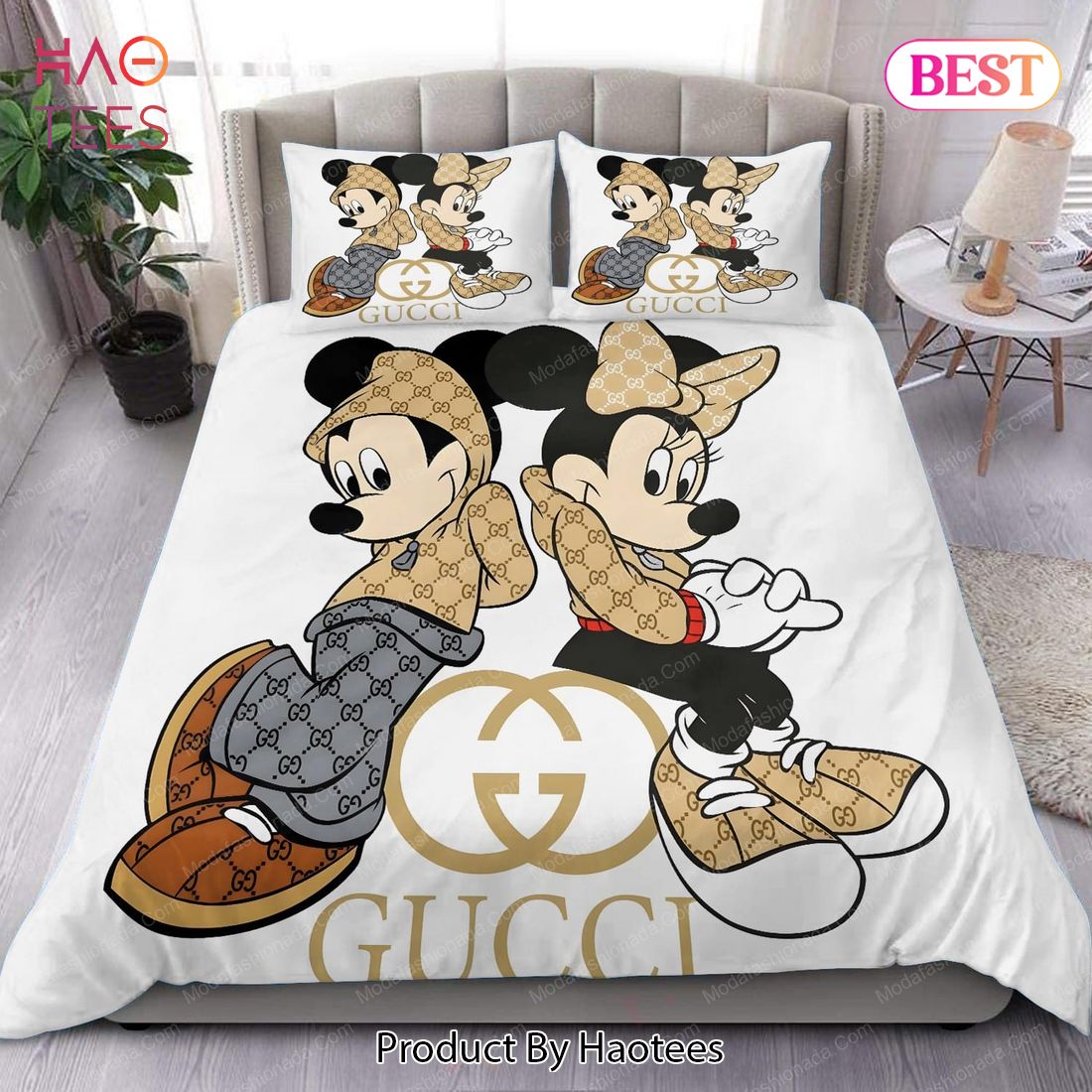 Buy Gucci Mickey Mouse Wallpapers Brands 51 Bedding Set Bed Sets, Bedroom  Sets, Comforter Sets, Duvet