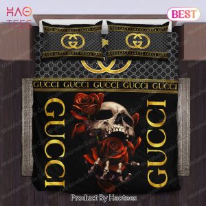 Buy Gucci Skull And Roses Bedding Sets Bed Sets, Bedroom Sets, Comforter Sets, Duvet Cover, Bedspread
