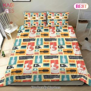 Buy Guitar Pattern Music Gift Bedding Sets Bed Sets, Bedroom Sets, Comforter Sets, Duvet Cover, Bedspread