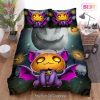 Buy Halloween Bat Wings With Jack O Lantern Mask And Cat Animal 261 Bedding Set Bed Sets, Bedroom Sets, Comforter Sets, Duvet Cover, Bedspread