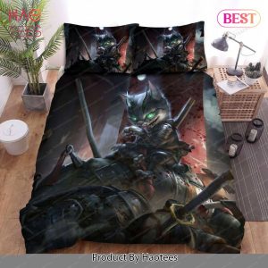 Buy Halloween Green Eyes Bloody Cat Animal 304 Bedding Set Bed Sets, Bedroom Sets, Comforter Sets, Duvet Cover, Bedspread