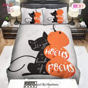 Buy Halloween Hocus Pocus Black Cat Animal 290 Bedding Set Bed Sets, Bedroom Sets, Comforter Sets, Duvet Cover, Bedspread