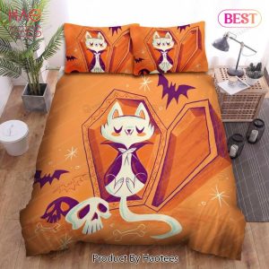Buy Halloween Vampire Sleeping Inside The Coffin Cat Animal 270 Bedding Set Bed Sets, Bedroom Sets, Comforter Sets, Duvet Cover, Bedspread