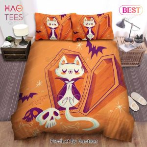 Buy Halloween Vampire Sleeping Inside The Coffin Cat Animal 270 Bedding Set Bed Sets, Bedroom Sets, Comforter Sets, Duvet Cover, Bedspread