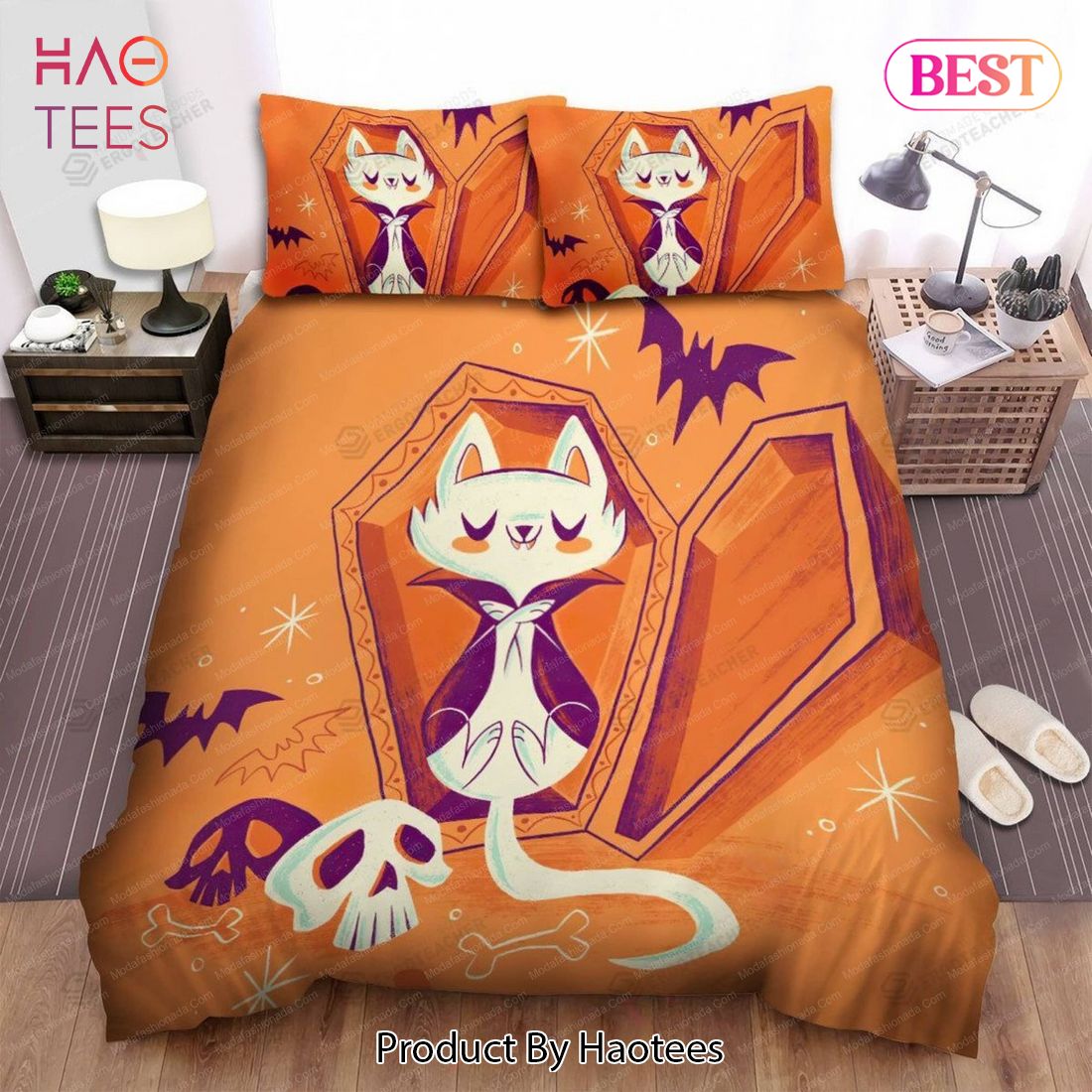 Buy Halloween Vampire Sleeping Inside The Coffin Cat Animal 270 Bedding Set Bed Sets, Bedroom Sets, Comforter Sets, Duvet Cover, Bedspread Buy Halloween Vampire Sleeping Inside The Coffin Cat Animal 270 Bedding Set Bed Sets, Bedroom Sets, Comforter Sets, Duvet Cover, Bedspread