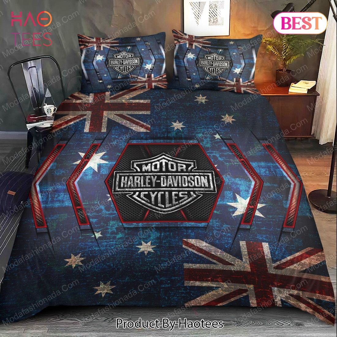 Buy Harley Davidson Australia Bedding Sets Bed Sets, Bedroom Sets, Comforter Sets, Duvet Cover, Bedspread Luxury Store