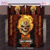 Buy Harley Davidson Skull Fire Canadian Flag Bedding Sets Bed Sets, Bedroom Sets, Comforter Sets, Duvet Cover, Bedspread