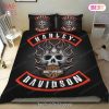 Buy Harley Davidson With Eagle Silver Background 101 Bedding Set Bed Sets, Bedroom Sets, Comforter Sets, Duvet Cover, Bedspread