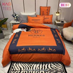 Buy Hermes Paris Luxury Brand 41 Bedding Set Bed Sets, Bedroom Sets, Comforter Sets, Duvet Cover, Bedspread